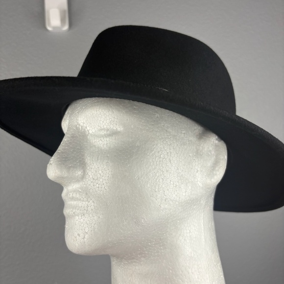 Pendleton Black 100% Wool Fedora Hat - Picture 7 of 12